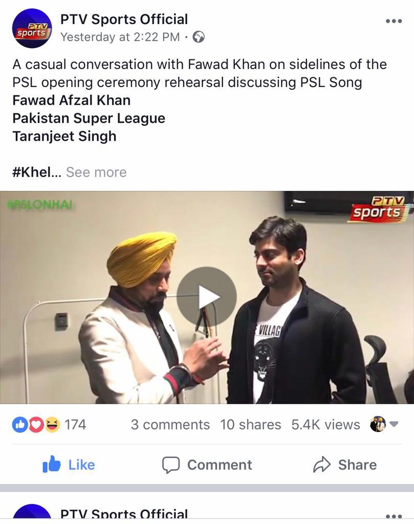 Fawad Khan Interview