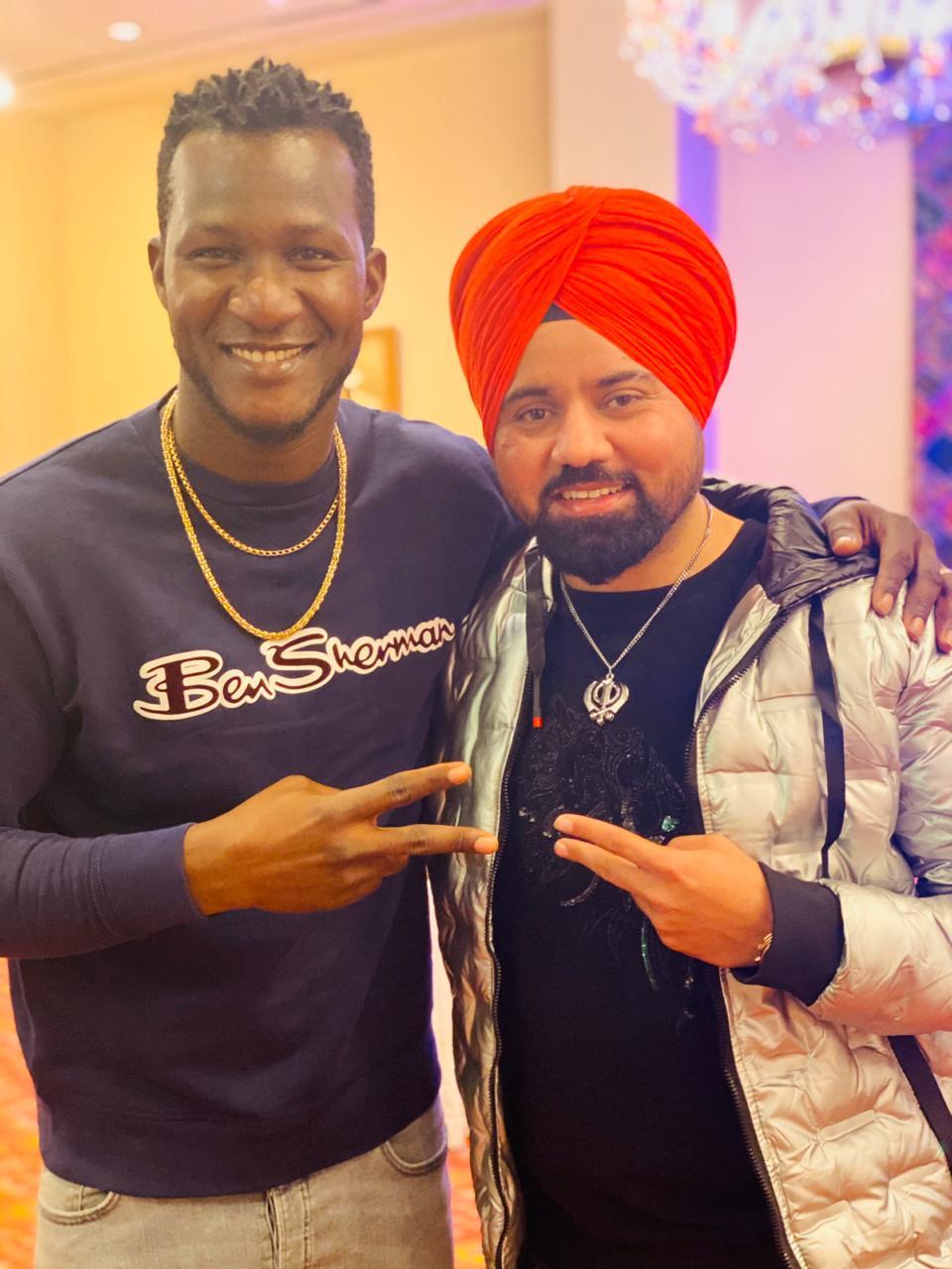 Taranjeet with Athlete